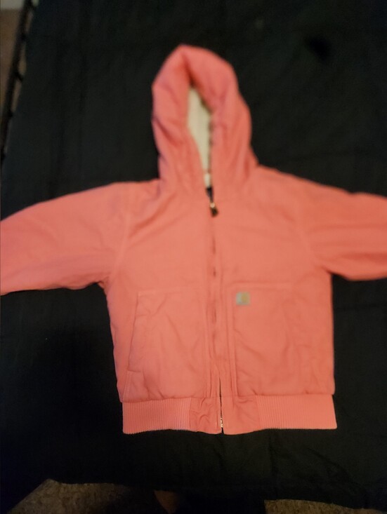 Carhartt Other - Carhartt Kids Hooded Puffer Jacket - Pink